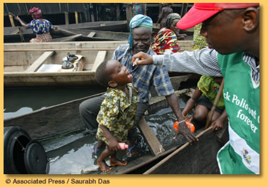 Polio immunization in Nigeria