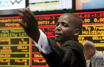 An African stock exchange