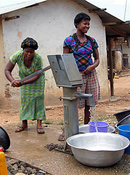 Expanding access to clean water is one of the goals of the Millennium Villages Project