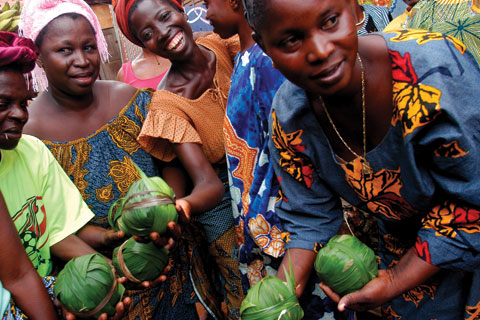 A women's cooperative in Benin