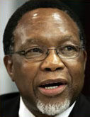 South African President Kgalema Motlanthe