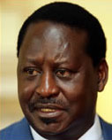 Kenyan Prime Minister Raila Odinga