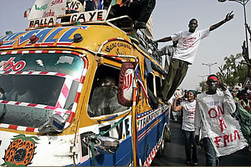 Hunger protest in Senegal