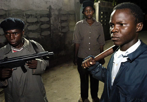Neighbourhood vigilante group in Dar es Salaam, Tanzania