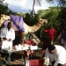 Health workers attend to patients at a camel mobile clinic in Samburu, Kenya. Photo credit: CHAT