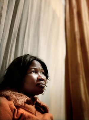 A woman from Côte d’Ivoire working in Rabat, Morocco