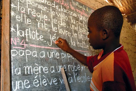 School in the Congo Republic