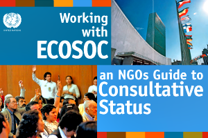 Working with ECOSOC: an NGOs Guide to Consultative Status