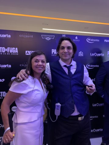 Special Envoy´s participation at the premiere of "Pacto de Fuga" Movie (january 21, 2020), by the Chilean filmmaker David Albala