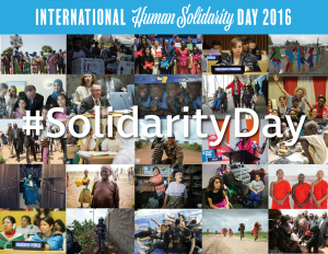 International Human Solidarity Day 20 December