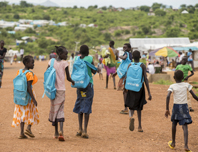 Sporting tournament day in Protection of Civilians Site 3 in Juba