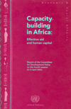 CDP Report: Capacity-building in Africa: Effective aid and human capital
