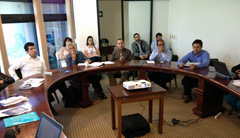 Costa Rica's technical national team participating in capacity development activities