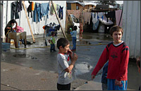 Members of a Gypsy community in Spain: The 2001 World Conference against Racism called for developing equality for groups such as Roma and Gypsies.” ©   UN Photo