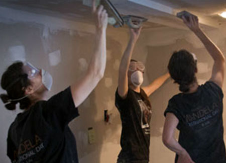 UN staff helping rebuild homes destroyed by Hurricane Sandy