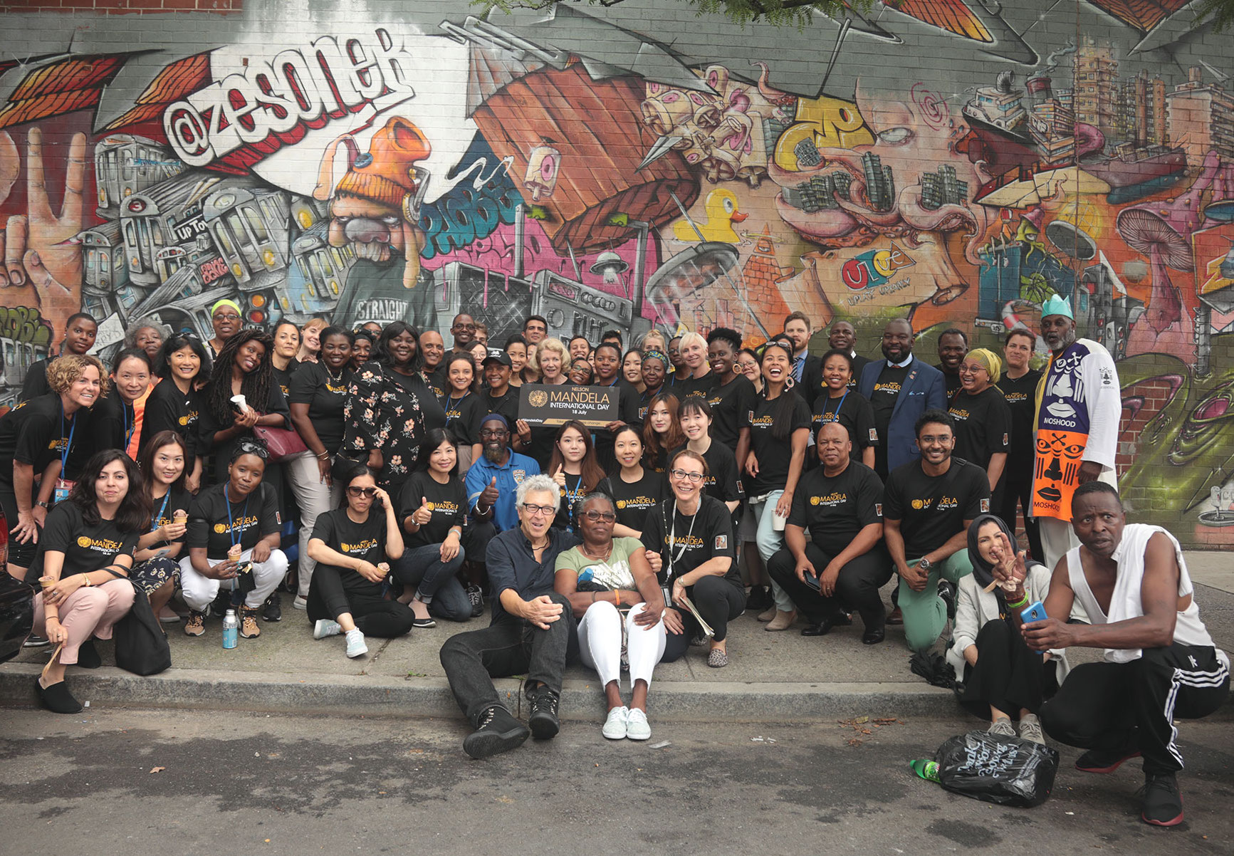 UN volunteers at the Brownsville Community Culinary Center. © UN/Sergio Gomez