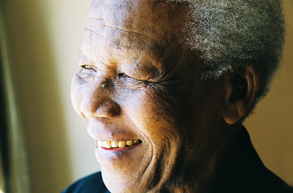 Portrait of Mr. Mandela.