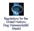 Regulations for the Dag Hammerskjold medal 