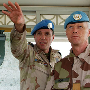 UNTSO Commander visits Post in Golan Heights. UN Photo/Hanne Olafsen