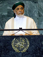 H.E. Mr. Ahmed Abdallah Sambi, President of the Union of the Comoros