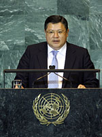 H.E. M. Marat Tazhin, Minister for Foreign Affairs 
