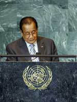 H.E. Mr. Litokwa Tomeing, President of the Republic of the Marshall Islands
