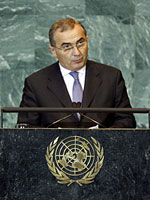 H.E. M. Lazar Comanescu, Minister for Foreign Affairs