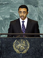 H.E. His Highness Sheikh Abdullah Bin Zayed Al Nahyan, Minister for Foreign Affairs 