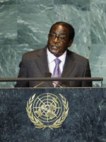 Robert Mugabe, President of Zimbabwe