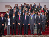 Photo of participants at Official launching of Colombia’s 1540 National Implementation Action Plan, organized by the Government of Colombia and the Executive Secretary of the Organization of American States (OAS) Inter-American Committee against Terrorism, 6 November 2014, Bogotá, Colombia.