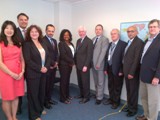 Ambassador Bonnie Jenkins (centre), Coordinator, Threat Reduction Programs at the US Department of State, called on the group of experts on 30 August 2013 to discuss the assistance and implementation aspects of resolution 1540.