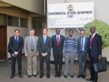 Photo of Meeting at the Environmental Affairs Department, during the visit of the 1540 Committee to Malawi, at the invitation of its Government, 8 August 2014.