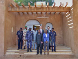 Photo of visit to the customs office in Torodi on 15 January 2014, as part of the visit to Niger by the 1540 Committee at the invitation of the Government of Niger.