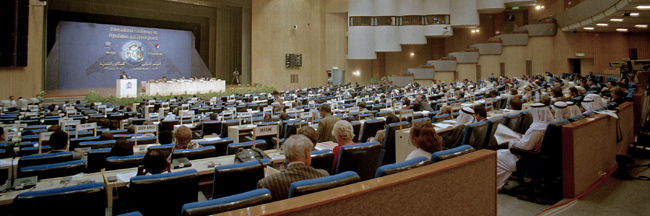 Conferencia Internacional sobre Población y Desarrollo en El Cairo en 1994. Foto ONU