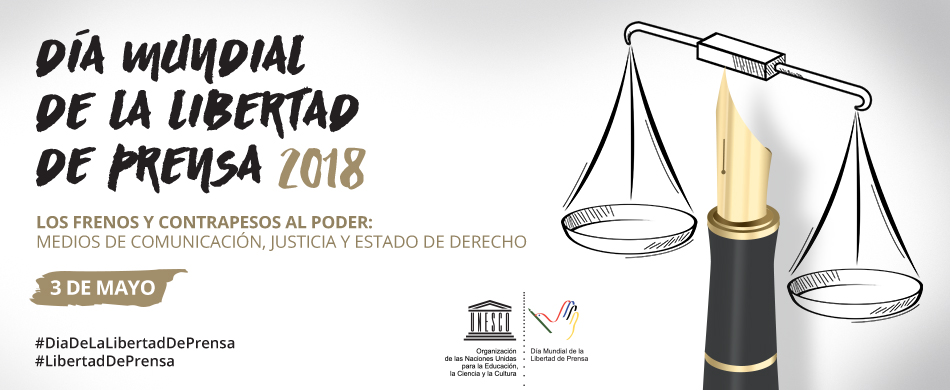 PÃ³ster DÃ­a Mundial de la Libertad de Prensa 2018