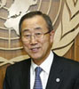 Ban Ki-moon, Secretario General de las Naciones Unidas