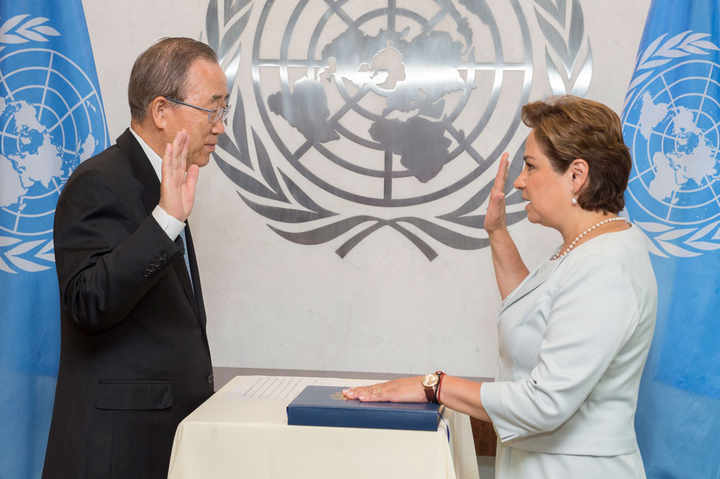 1 de agosto de 2016 - Patricia Espinosa fue nombrada Secretaria Ejecutiva de la Convención Marco de las Naciones Unidas sobre el Cambio Climático (CMNUCC), en mayo de 2016. Foto ONU/Eskinder Debebe