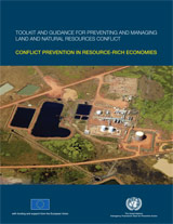 Prevención de conflictos en economías ricas en recurso