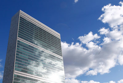 El edificio de la Secretaría de la ONU en Nueva York