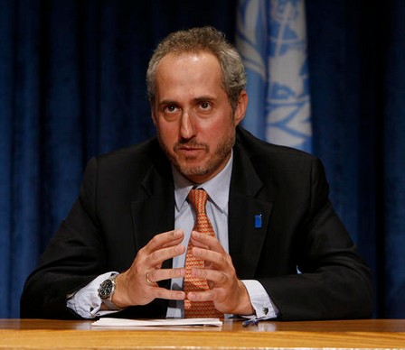 Martin Nesirky, Portavoz del Secretario General