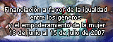 Financiación a favor de la igualdad entre los géneros y el empoderamiento de la mujer*