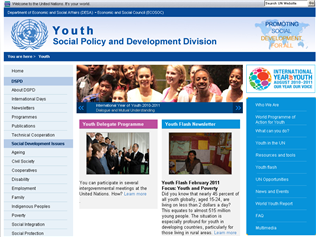 United Nations Department of Economic and Social Affairs - Social Policy and Development Division