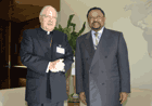 Jean Ping meets with Cardinal Angelo Sodano Credit : UN Photo