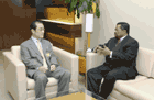 Jean Ping meets with Choe Su Hon Credit : UN Photo