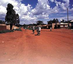 rue principale de Gulu