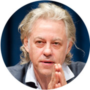 Bob Geldof portrait