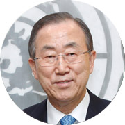 Ban Ki-moon portrait