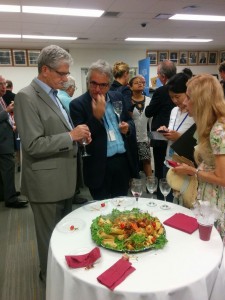 The media welcomed the President of the General Assembly