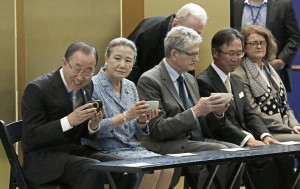 Tea Gathering for Peace Event hosted by Dr. Genshitsu Sen