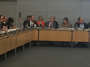 The UN General Assembly President addressed the OECD Global Strategy Meeting in Paris